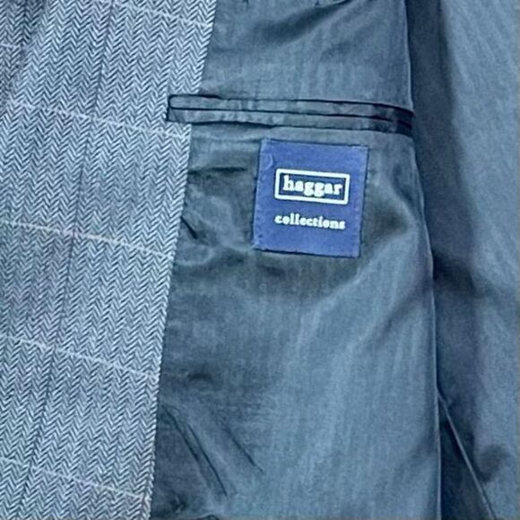 Haggar Collection Grey Suit Jacket - Picture 10 of 10